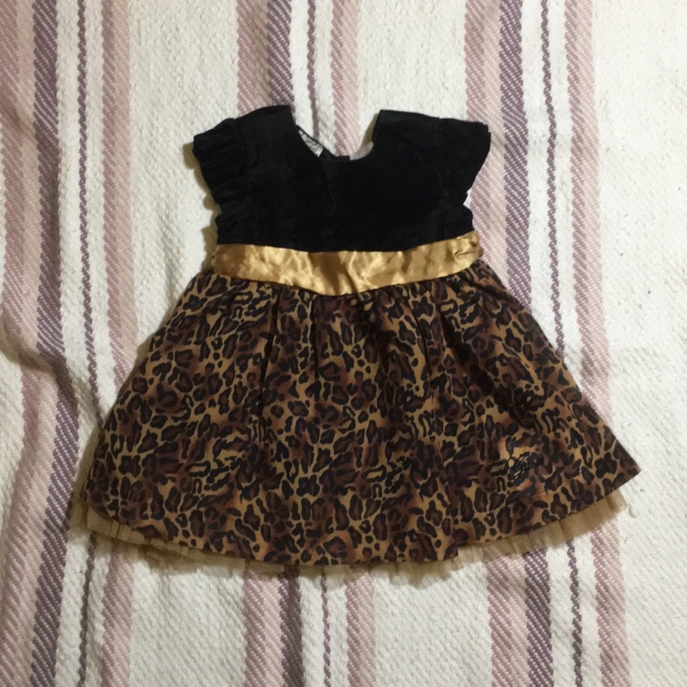 Guess Cheetah Print Formal Dress (18m)